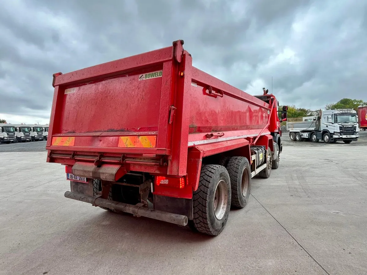 2018 Scania P410 8x4 Tipper - Image 4