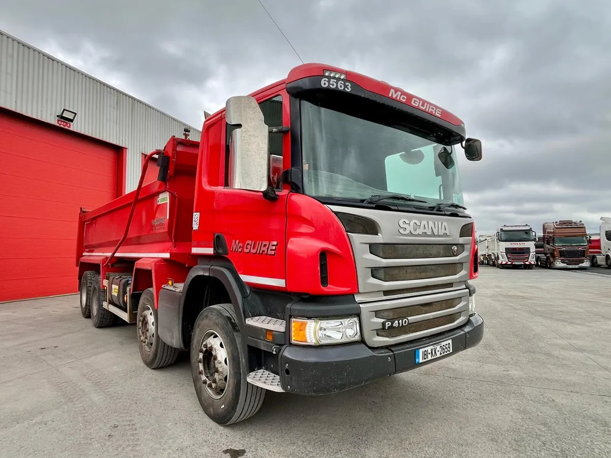 2018 Scania P410 8x4 Tipper - Image 2