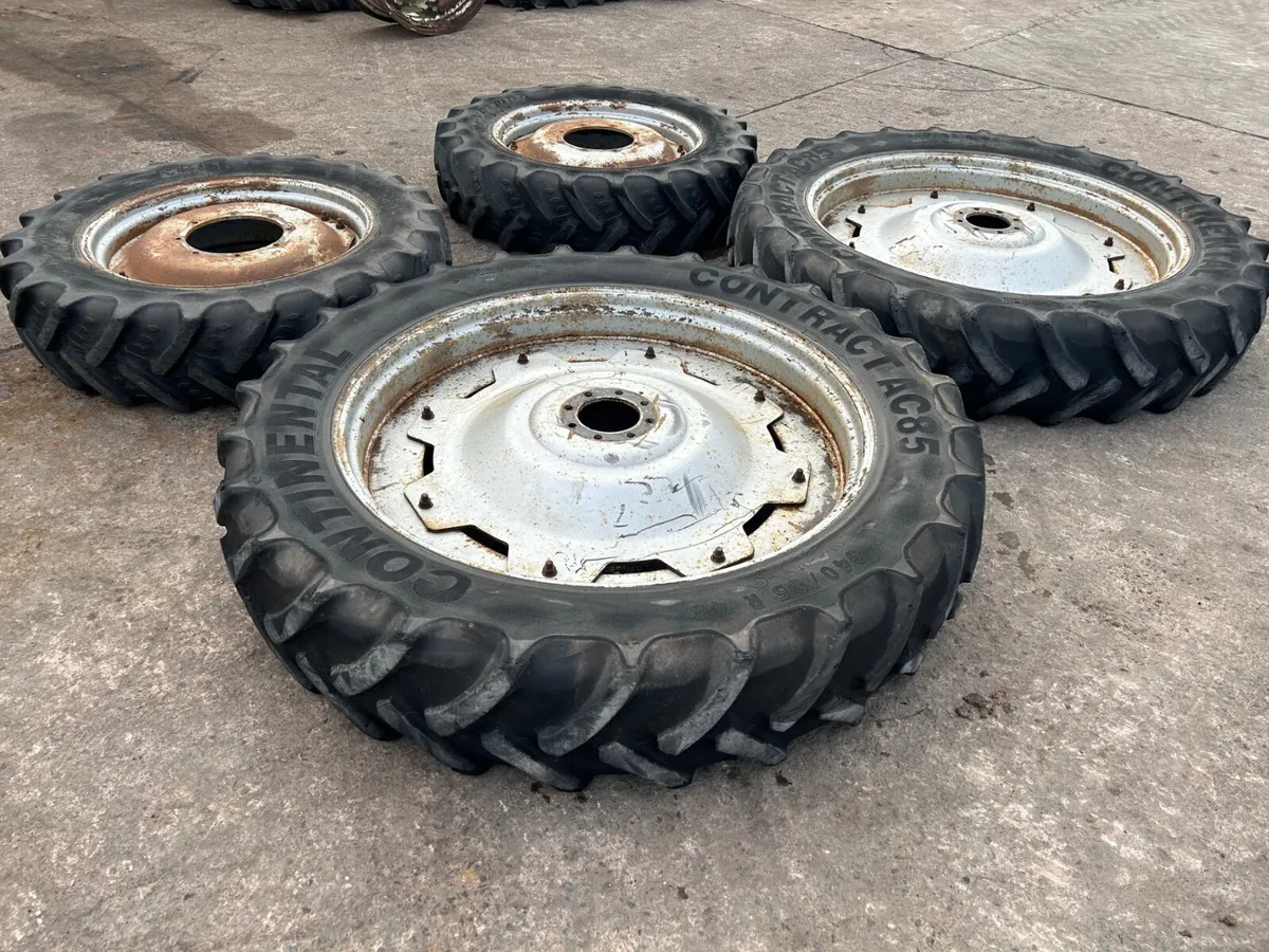 x4 Wheels To Suit MF, Case or Fiat - Image 1