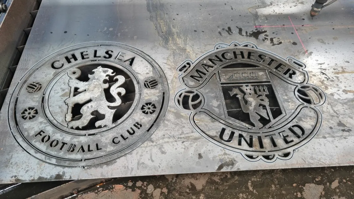 ⚽ Custom Metal Crests – Your Favourite Club, - Image 4