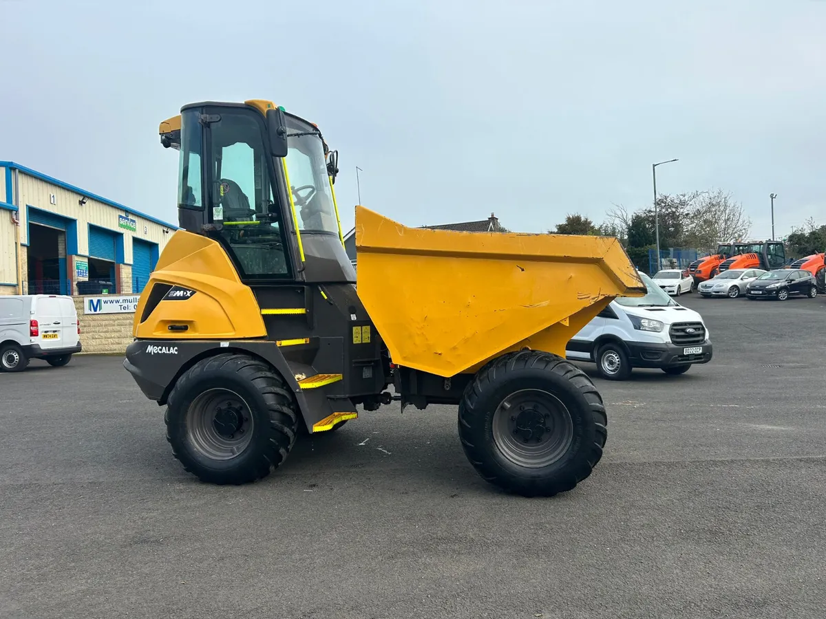 2021 Mecalac 9 Ton Cabbed Dumper 1170 HRs - MULLAN - Image 1