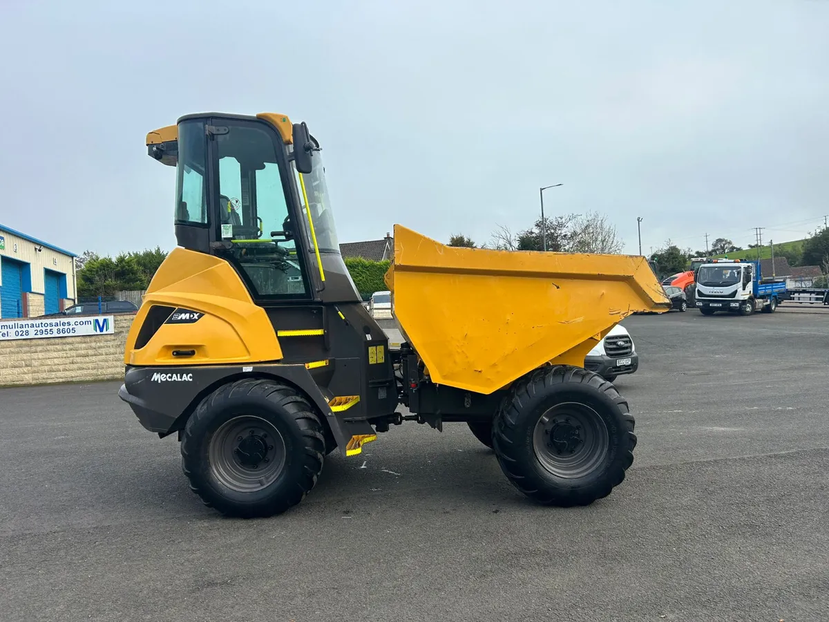 2021 Mecalac 9 Ton Cabbed Dumper 1170 HRs - MULLAN - Image 2