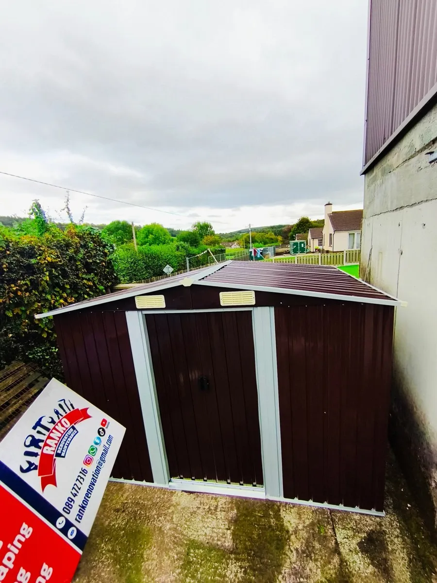 Shed metal Delivery and assembling included 🏡 - Image 2