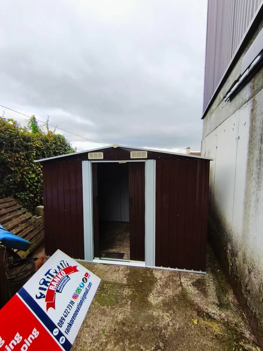 Shed metal Delivery and assembling included 🏡 - Image 3