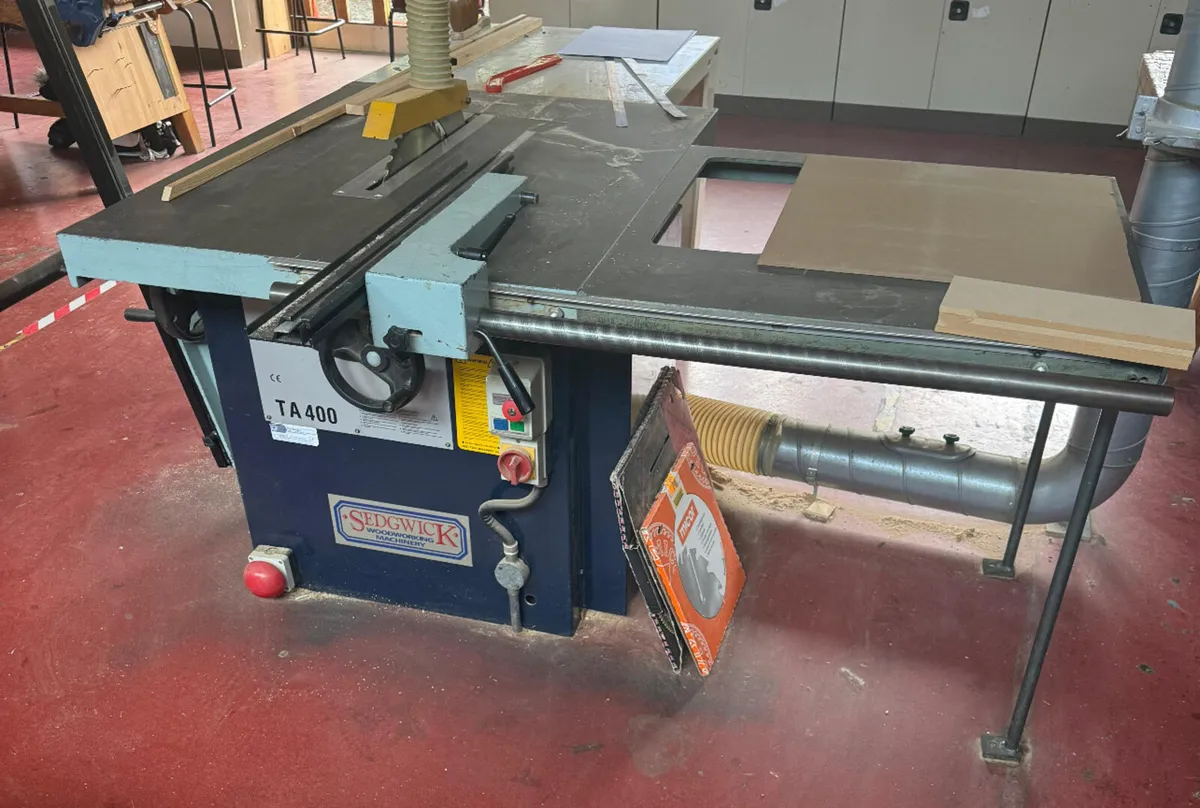 16” Sedgwick panel saw ex school