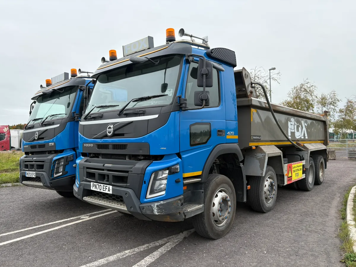 Volvo FMX 13 420 Tippers - Image 3