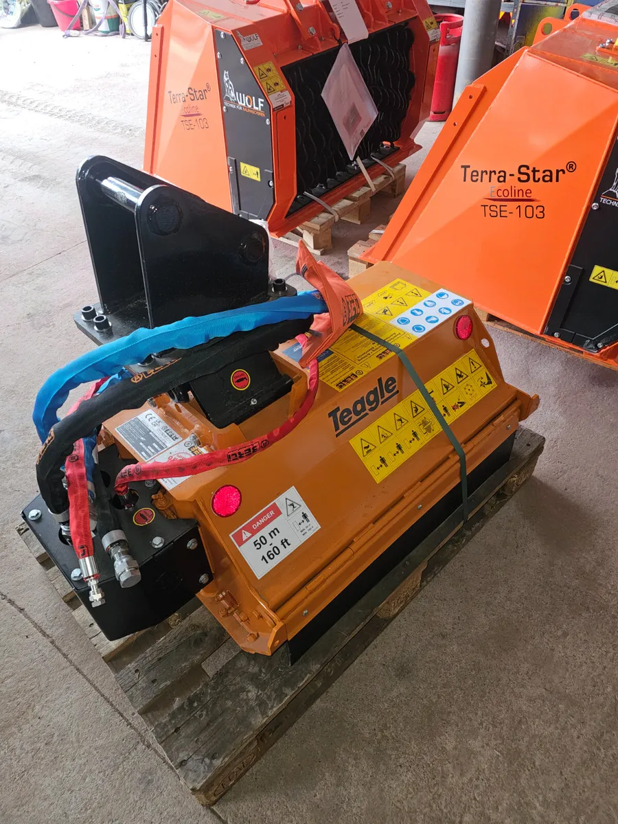 Bertie mini digger mulcher - Image 1