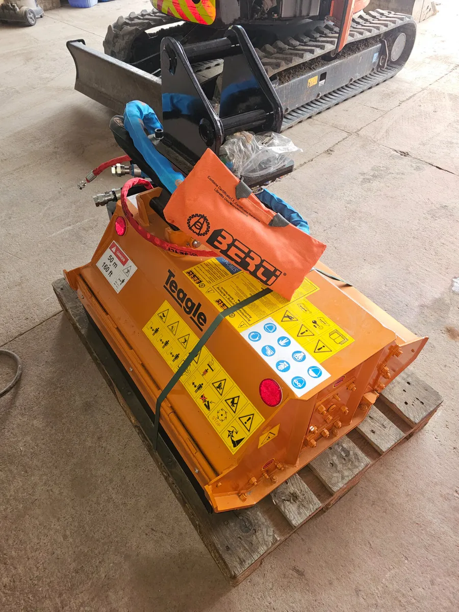 Bertie mini digger mulcher - Image 2