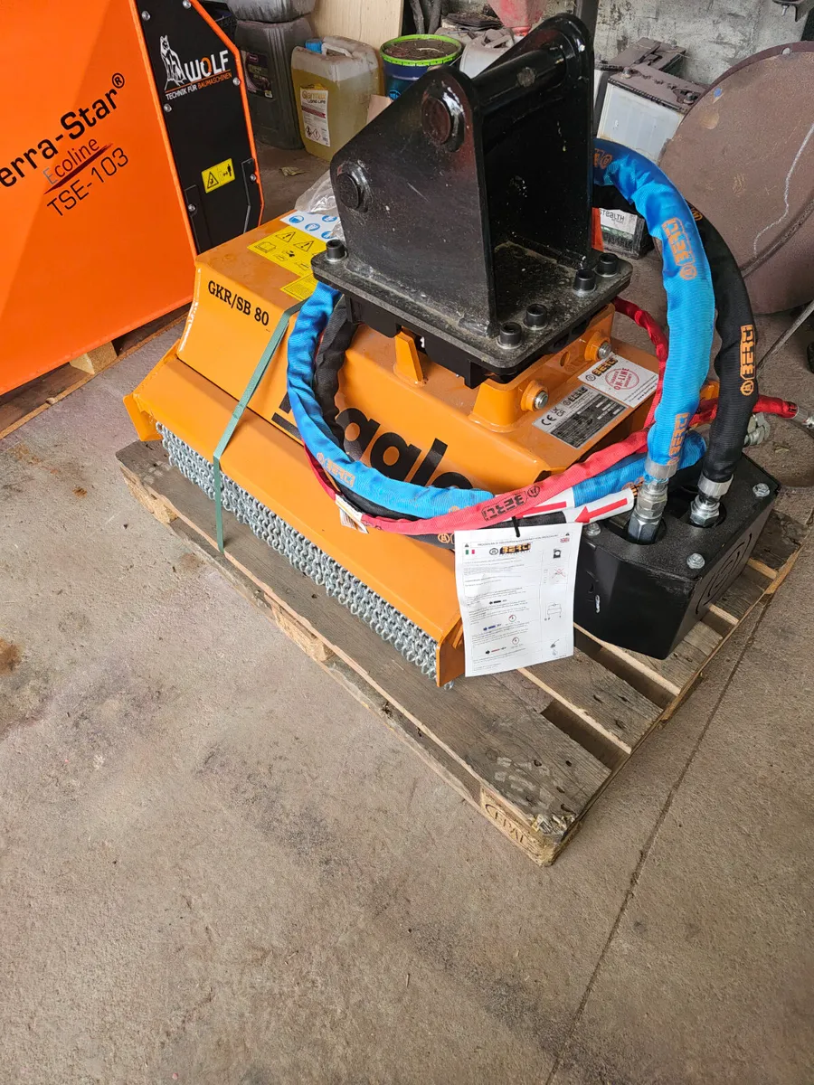 Bertie mini digger mulcher - Image 4