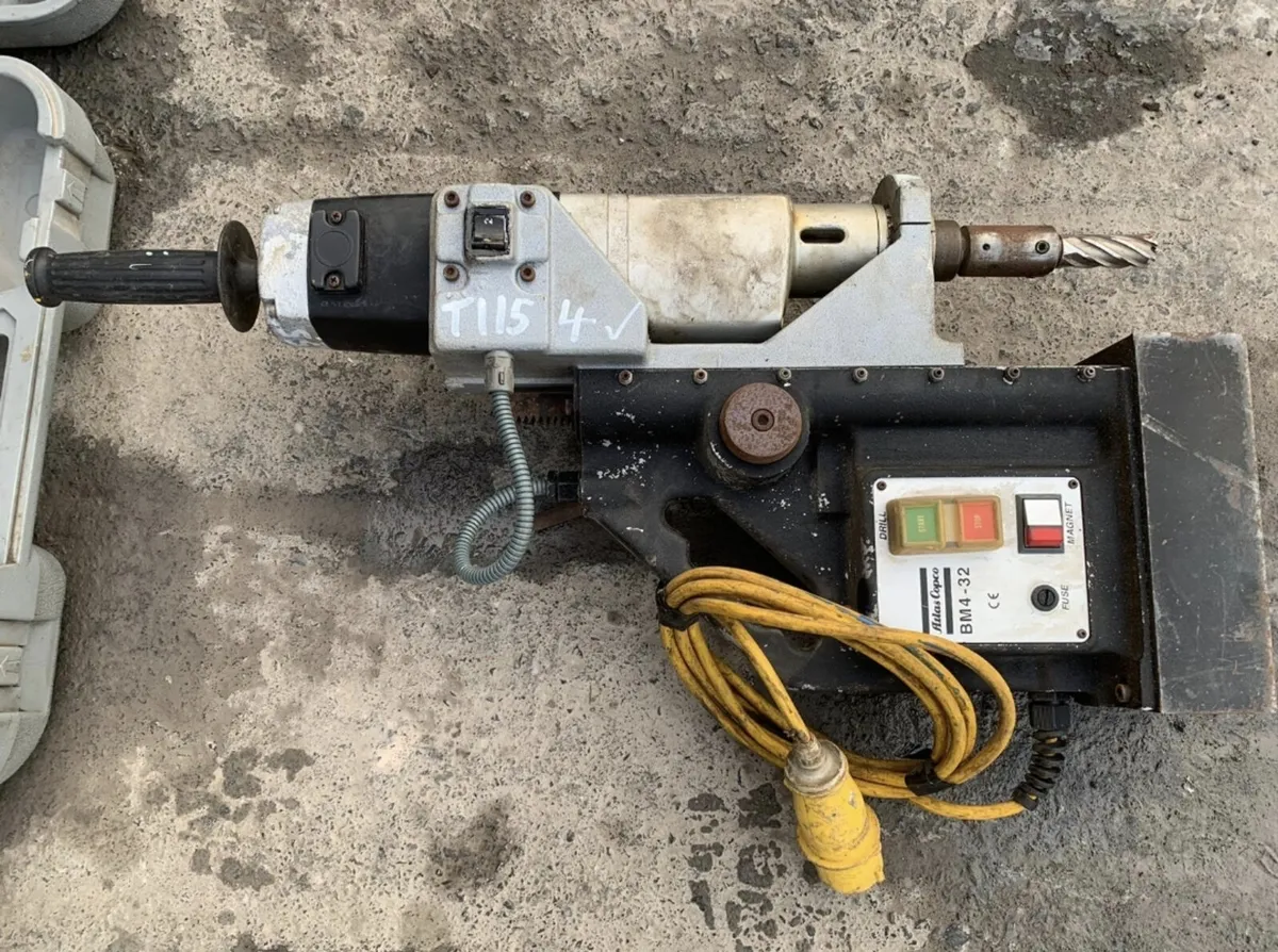 Unibor and Atlas Copco BM4 Mag Drill - Image 3