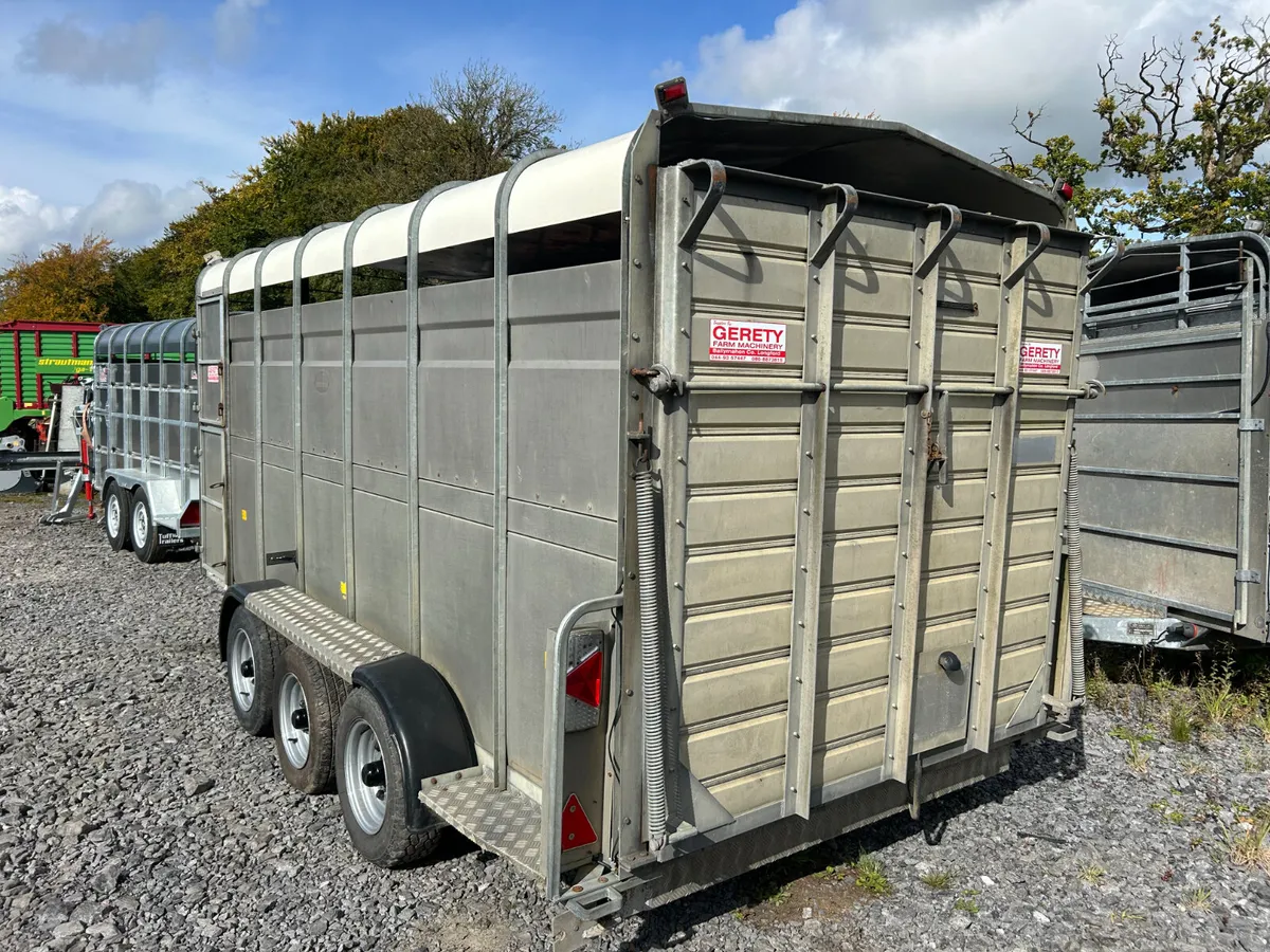 Hudson 14x6 Tri Axle Cattle Trailer - Image 2