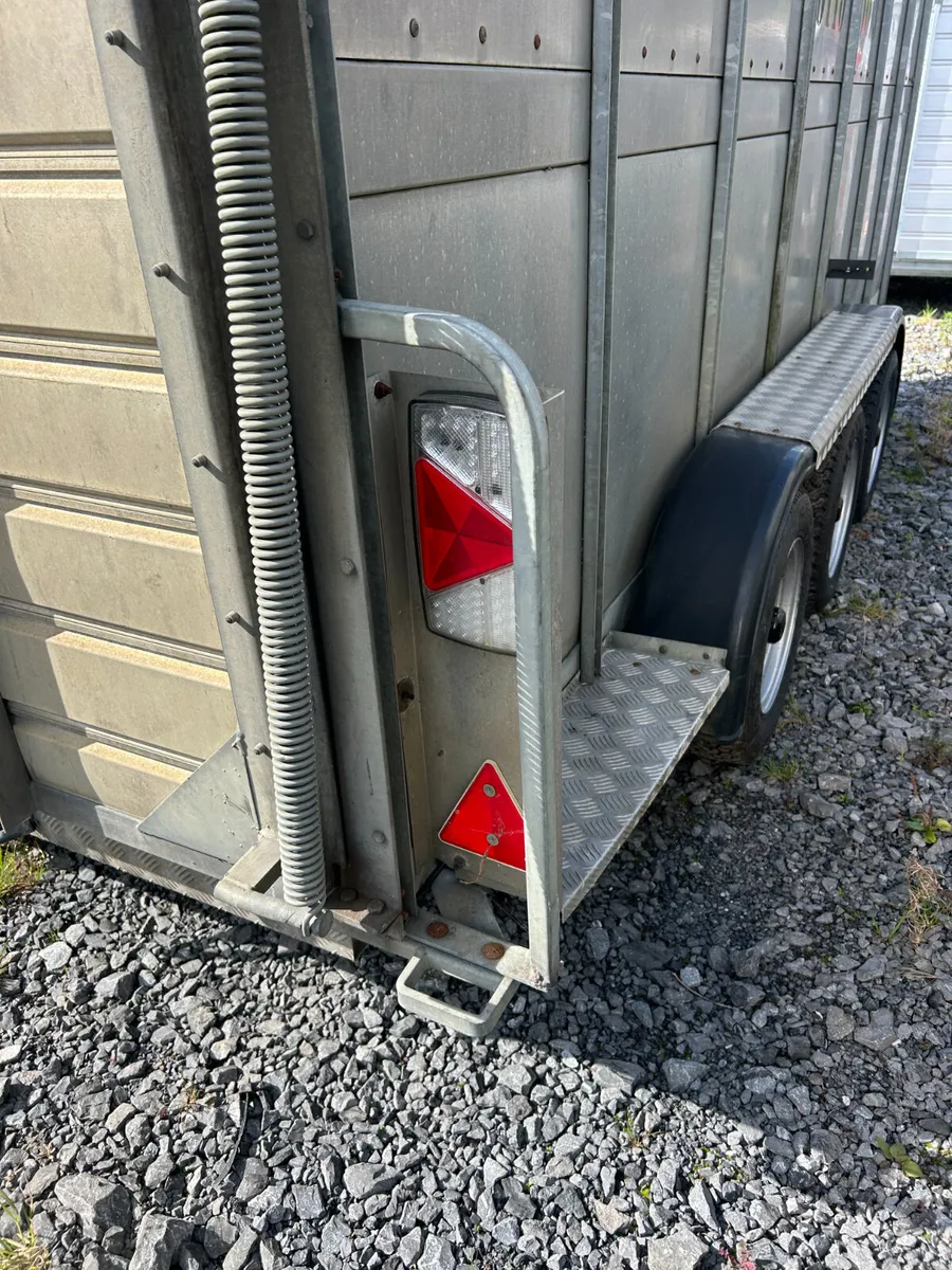 Hudson 14x6 Tri Axle Cattle Trailer - Image 3