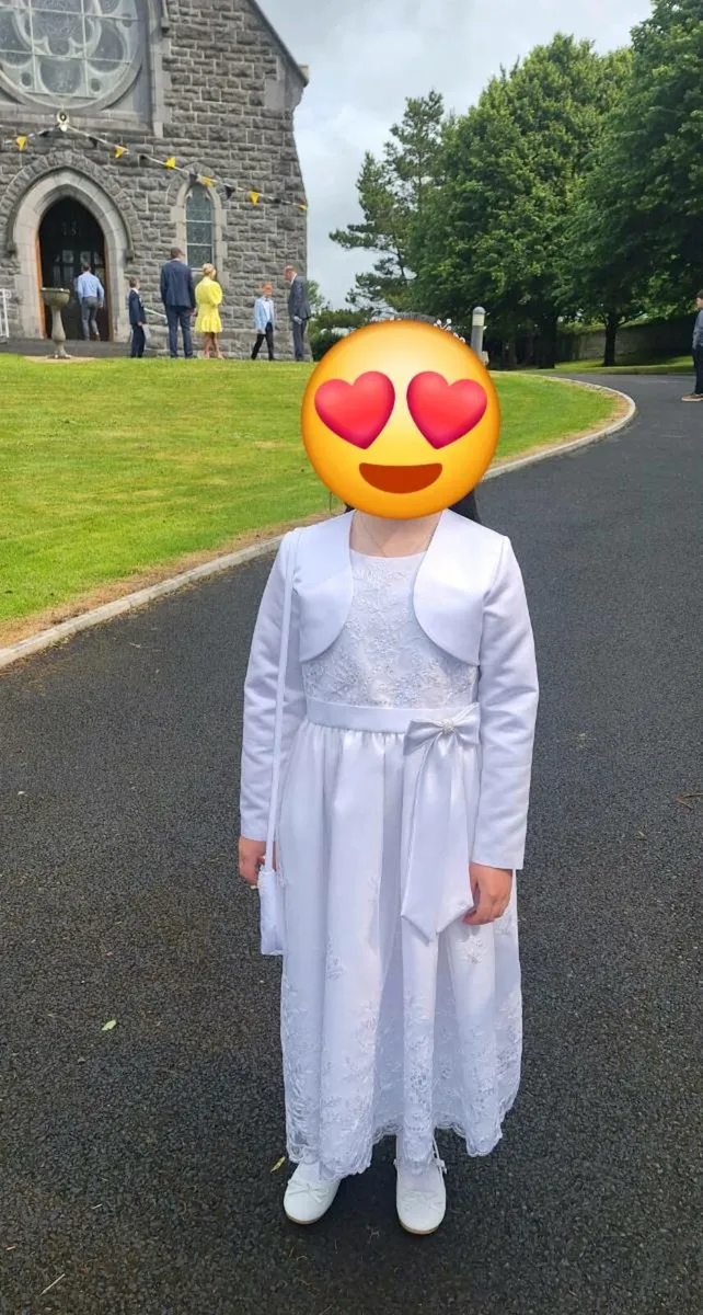 Communion Dress and Accessories - Image 4