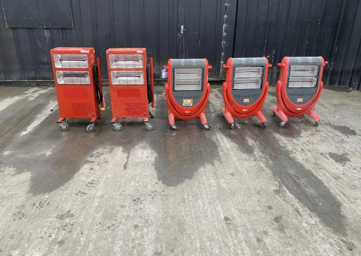 Selection of Electric Site Heaters - Image 2