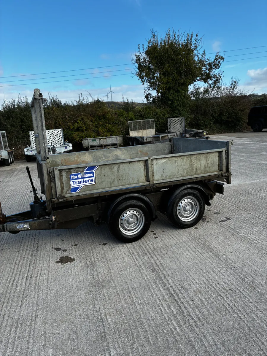 8ft Ifor Williams tipping trailer - Image 3
