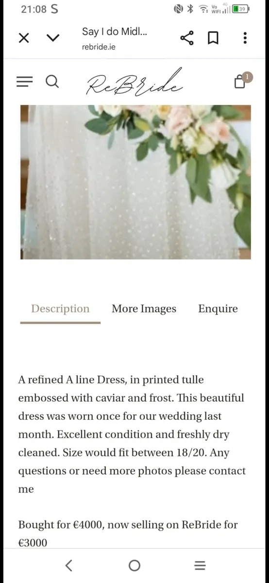 Wedding dress - Image 2
