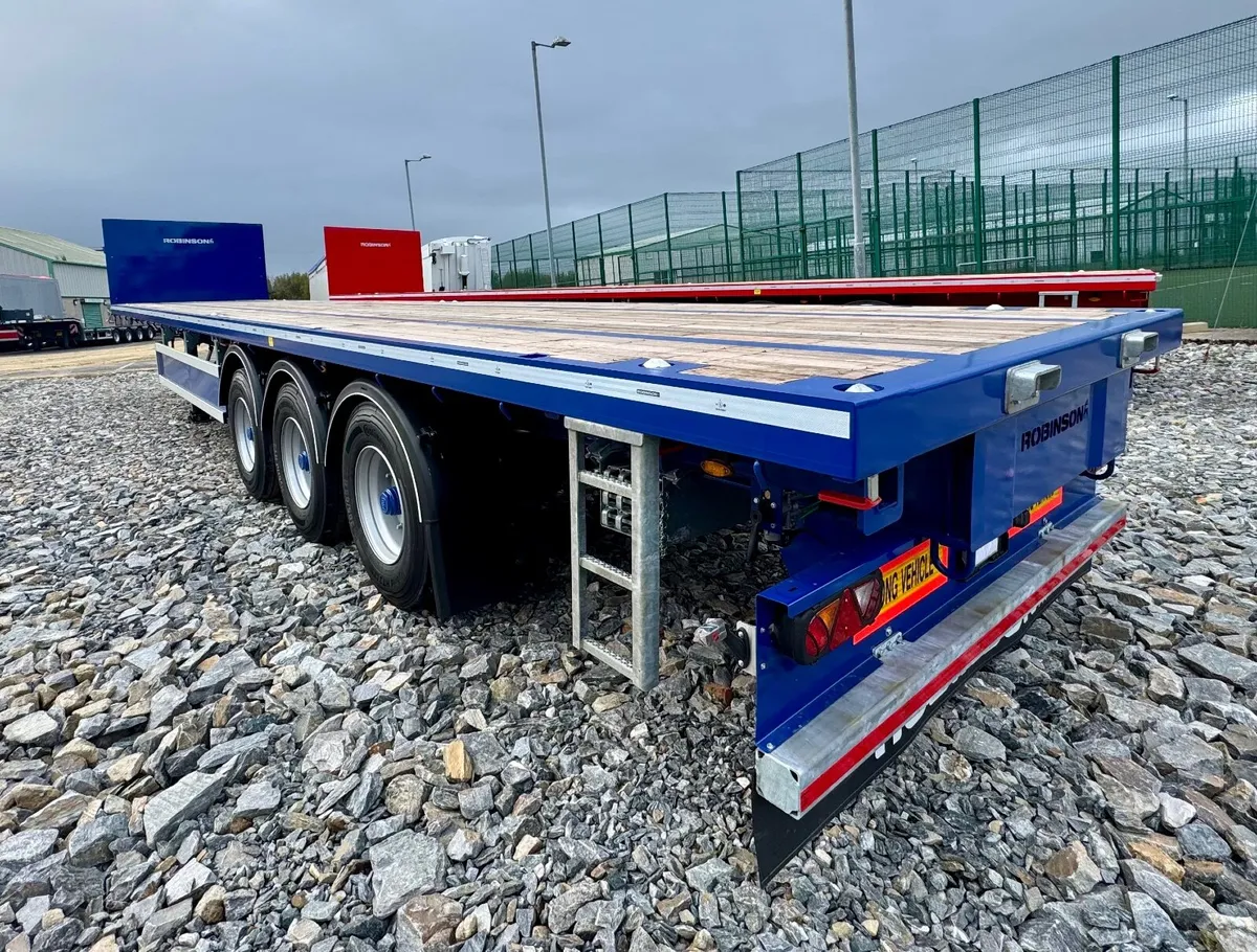 New Robinson flat trailers - Image 1