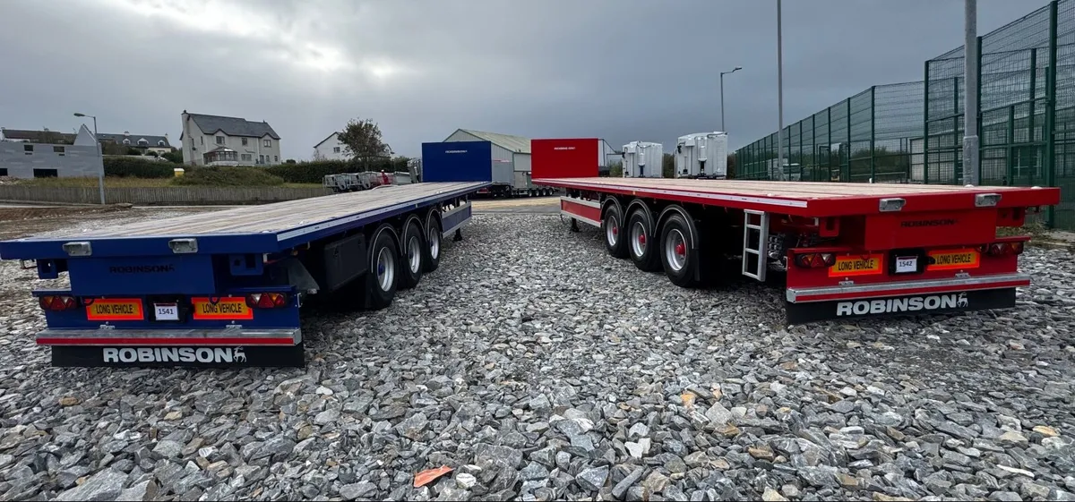 New Robinson flat trailers - Image 4