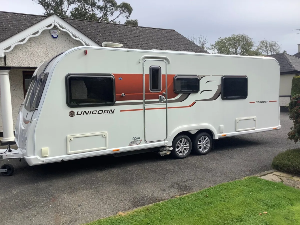 2018 Bailey Unicorn Cordoba 4 berth caravan - Image 1