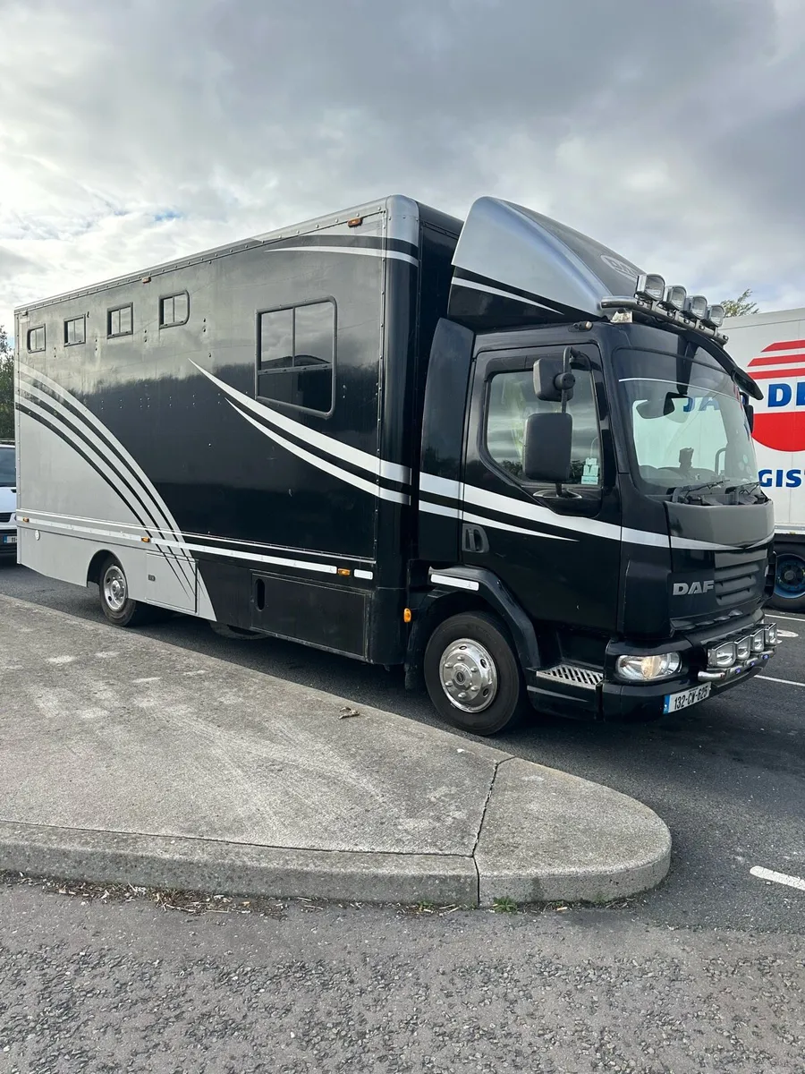 2013 daf lf 45.210 horse truck fresh doe spotless - Image 1