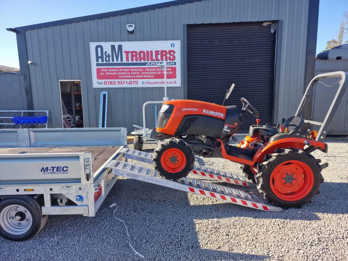 M-Tec 14ft triaxle flatbed trailer - Image 4