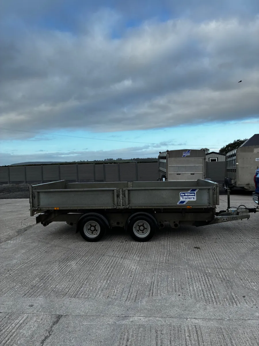 2023 ifor Williams 12ft tipping trailer - Image 2