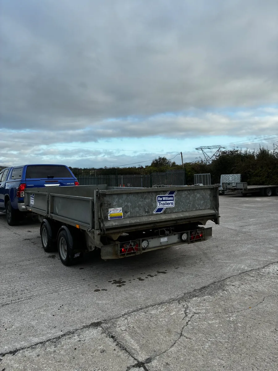 2023 ifor Williams 12ft tipping trailer - Image 3