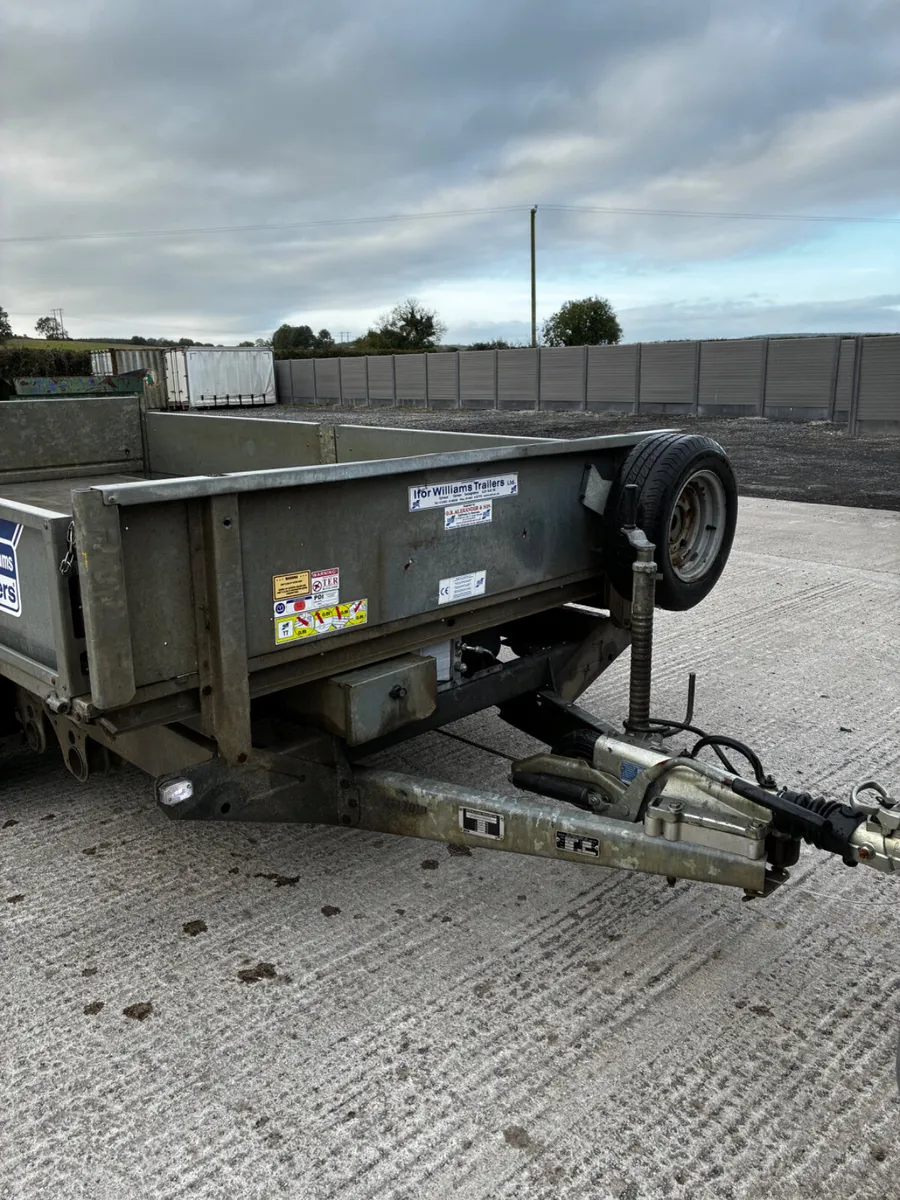 2023 ifor Williams 12ft tipping trailer - Image 4