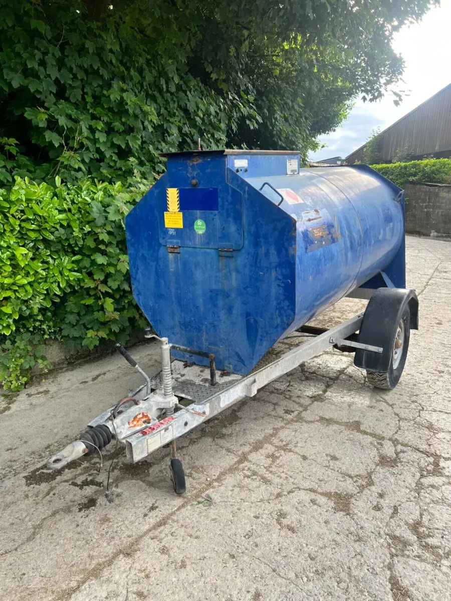 2000litre Bunded Diesel bowser Selection - Image 4