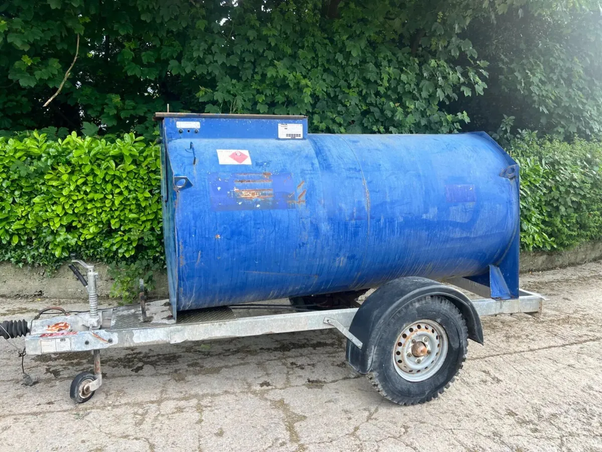 2000litre Bunded Diesel bowser Selection - Image 1