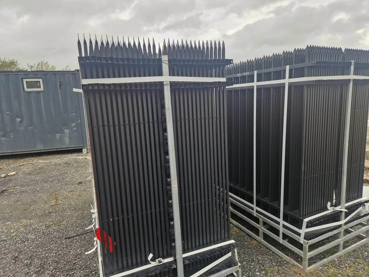 KMY Industrial Wrought Iron Fence - Image 2