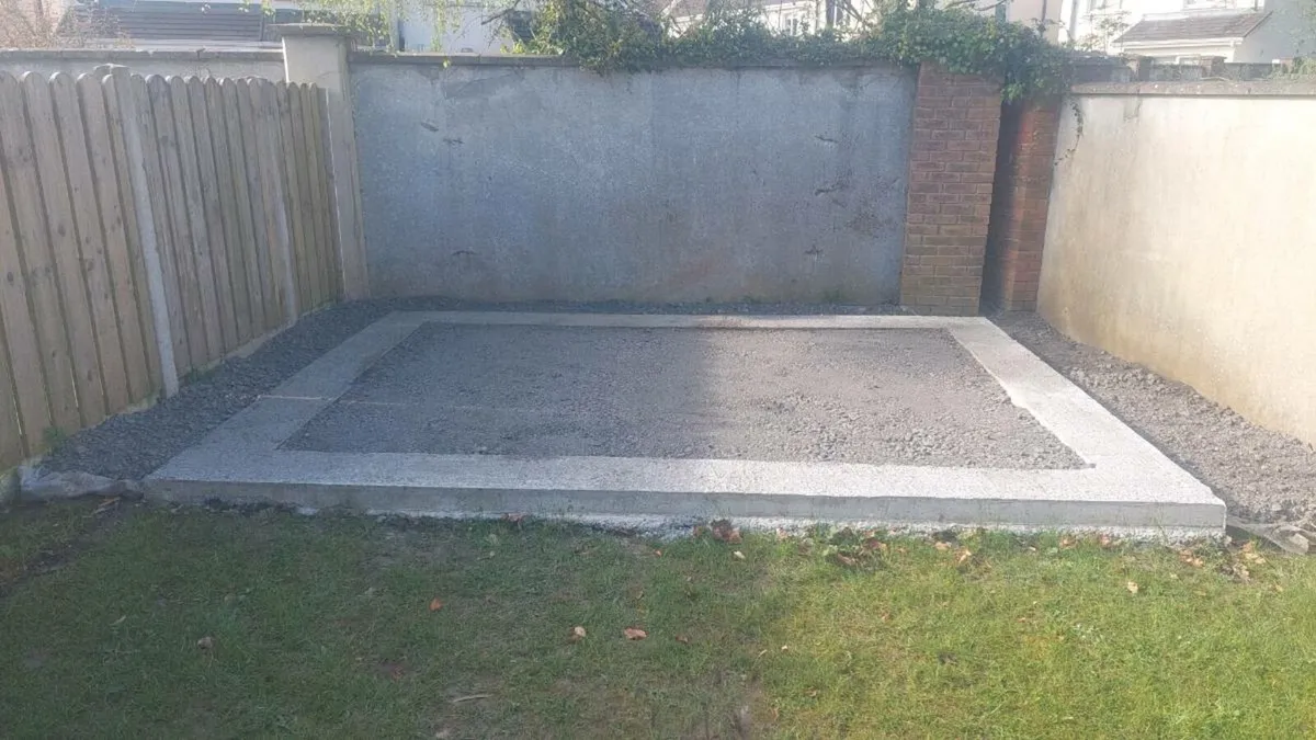 Concrete shed bases - Image 1
