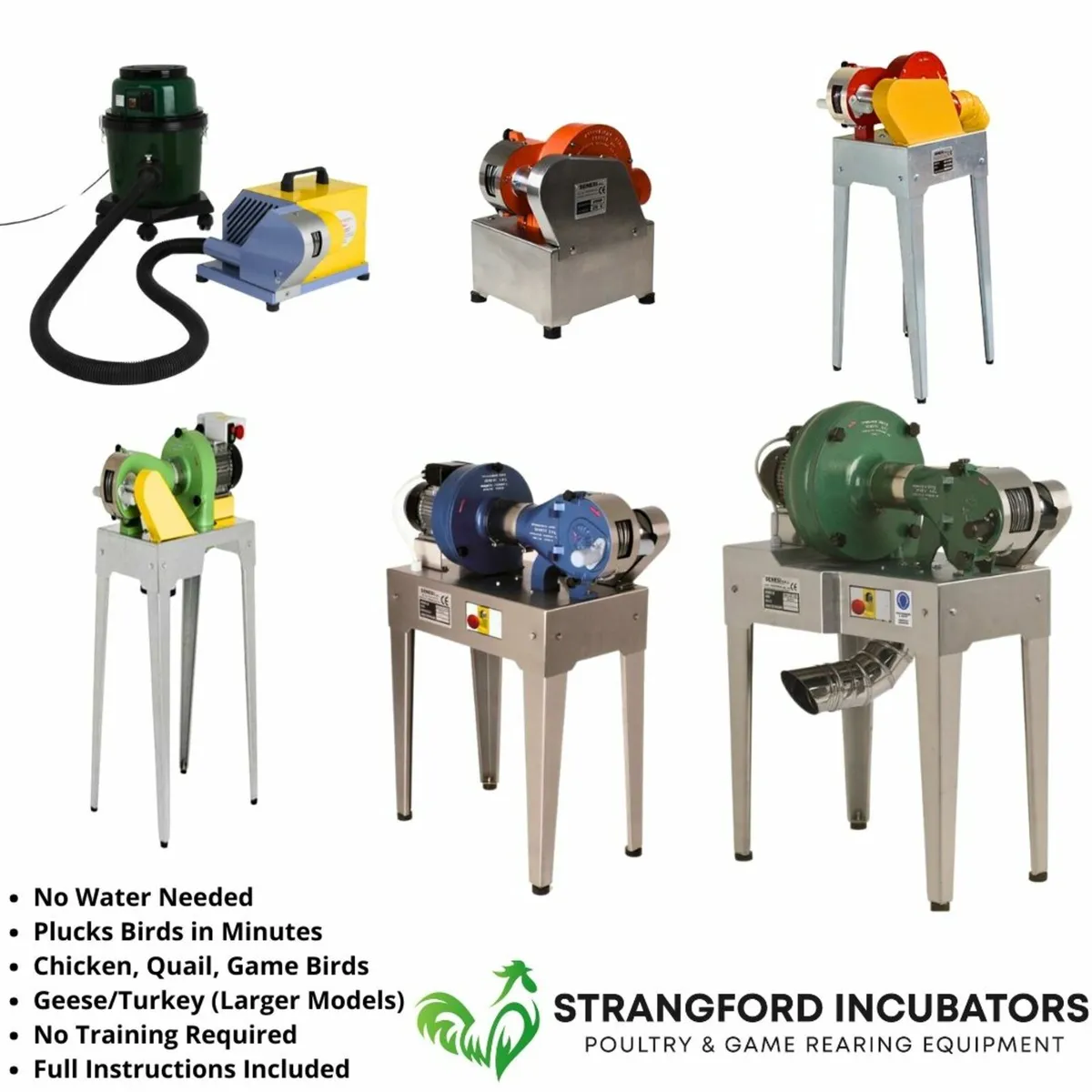 Senesi Dry Plucking Machines Pheasant Turkey Duck - Image 1