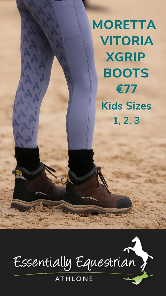 Moretta XGRIP Jodhpur Boots - Image 1
