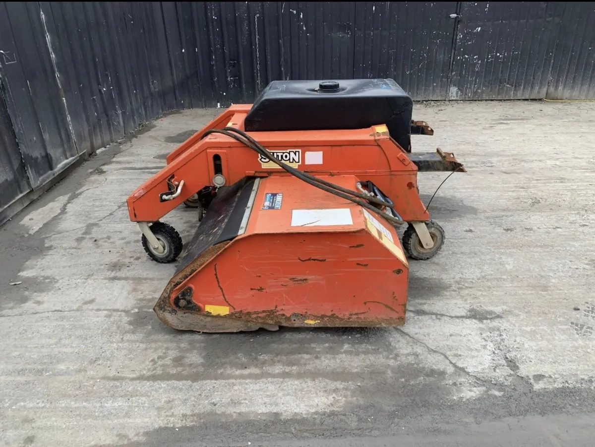 Sutton Hydraulic Sweeper Collector to suit Telehan - Image 3
