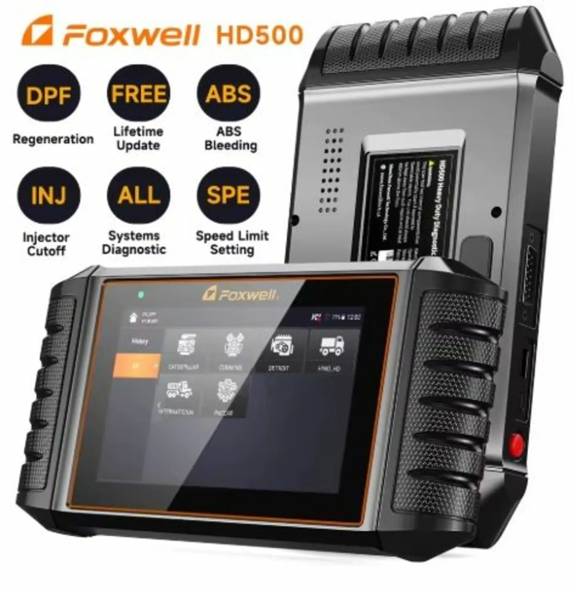 FOXWELL HD500 Heavy Duty Truck Scanner - Image 1