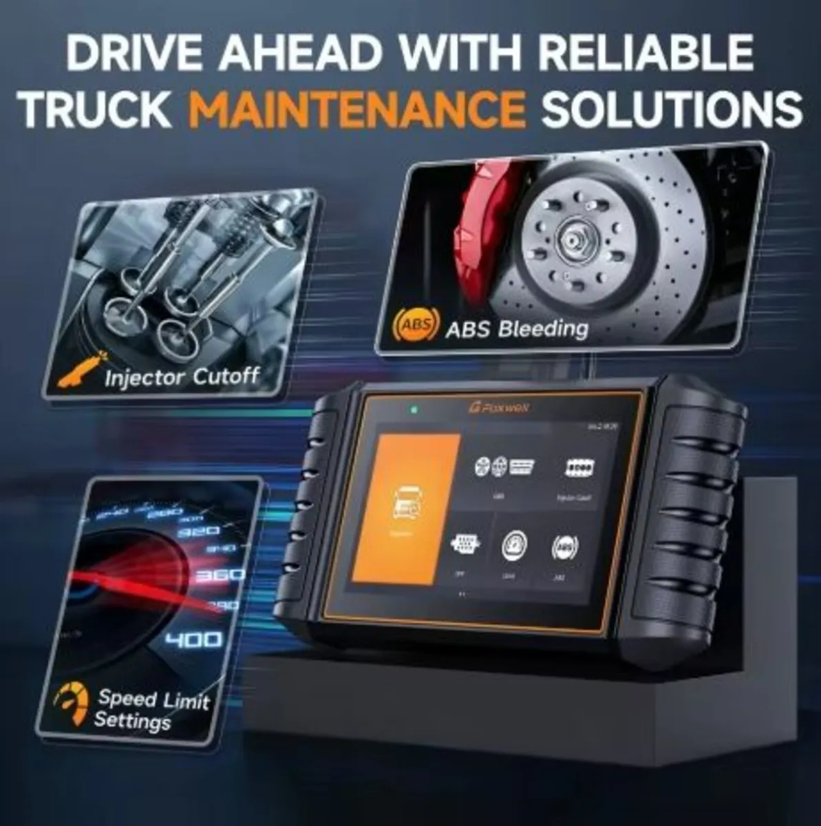 FOXWELL HD500 Heavy Duty Truck Scanner - Image 4