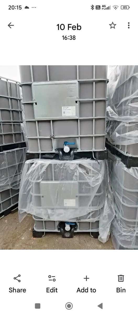 1000 LTRs IBC Tanks - Image 2