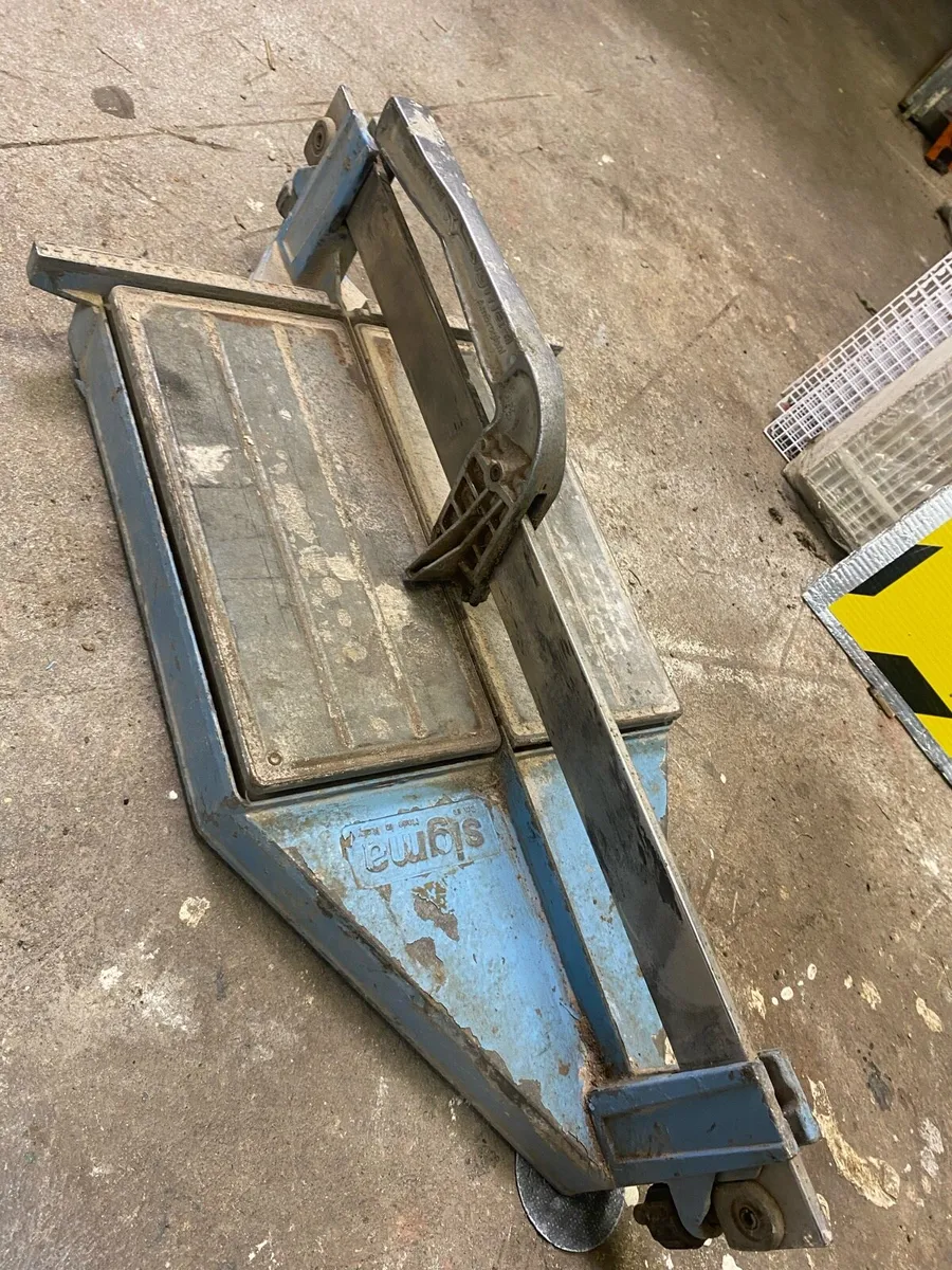 Sigma tile cutter - Image 1