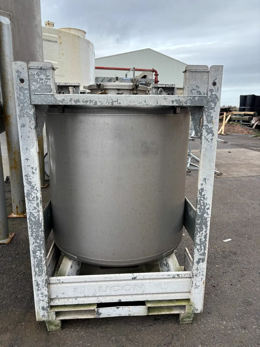 1,000 Litre Stainless Steel Transit Tank - Image 4