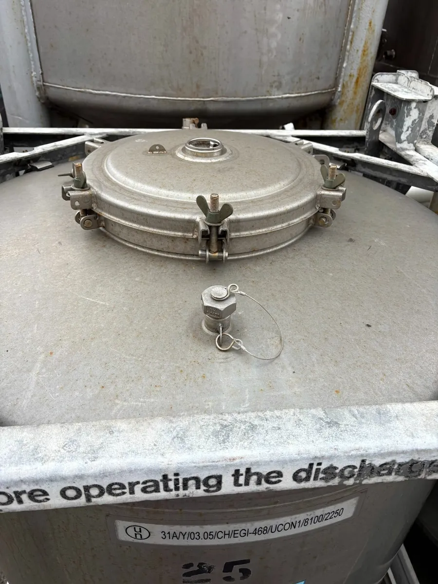 1,000 Litre Stainless Steel Transit Tank - Image 3