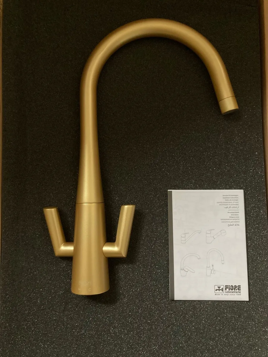 Winterwood Ex Display Webert FIORE Dark Gold Tap