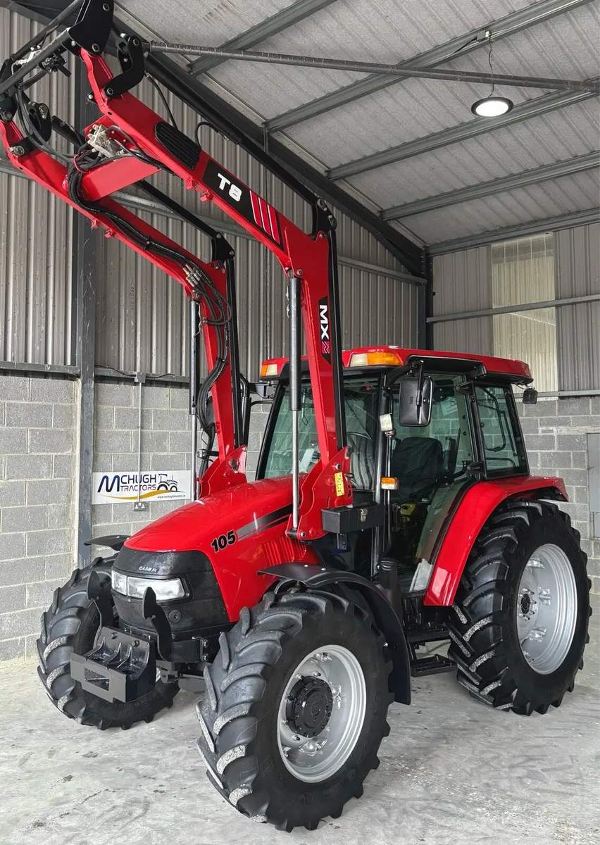 12 CASE JXU105 c/w MX Loader **MINT** - Image 2