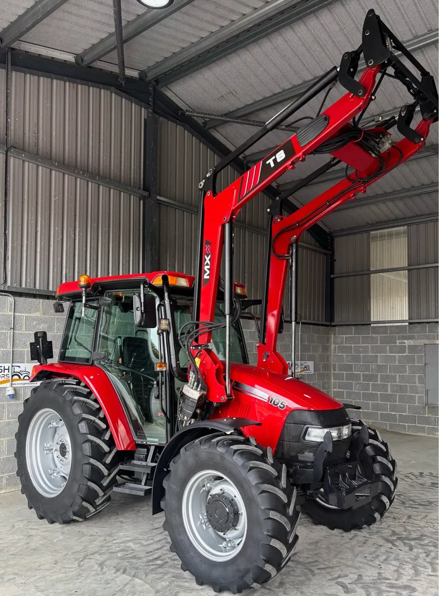 12 CASE JXU105 c/w MX Loader **MINT** - Image 4