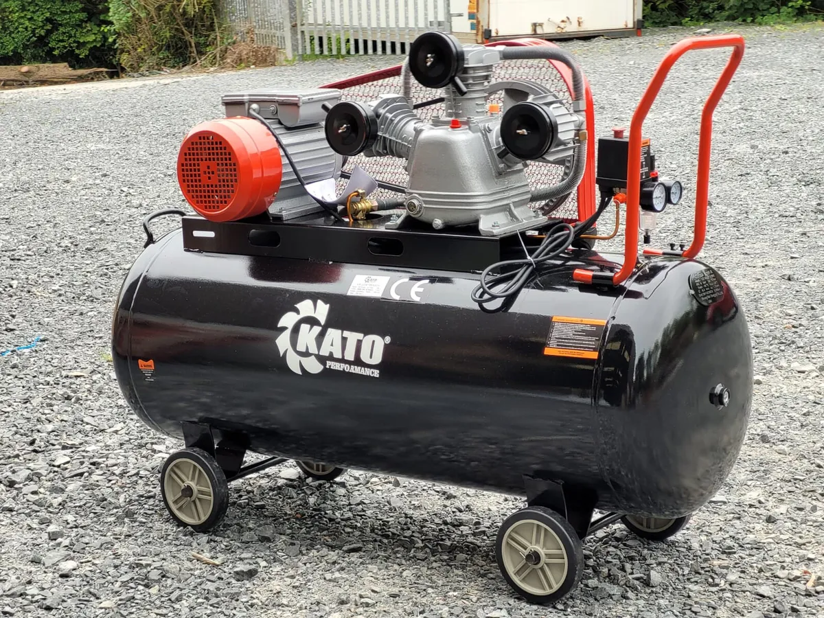 200 Litre 4 HP Air Compressor - Image 1