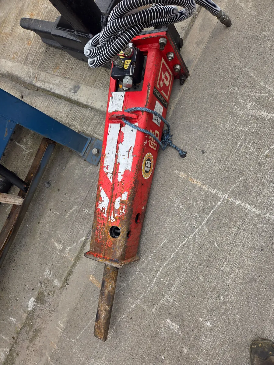 Reconditioned Rock Breakers 3 to 25 ton - Image 2