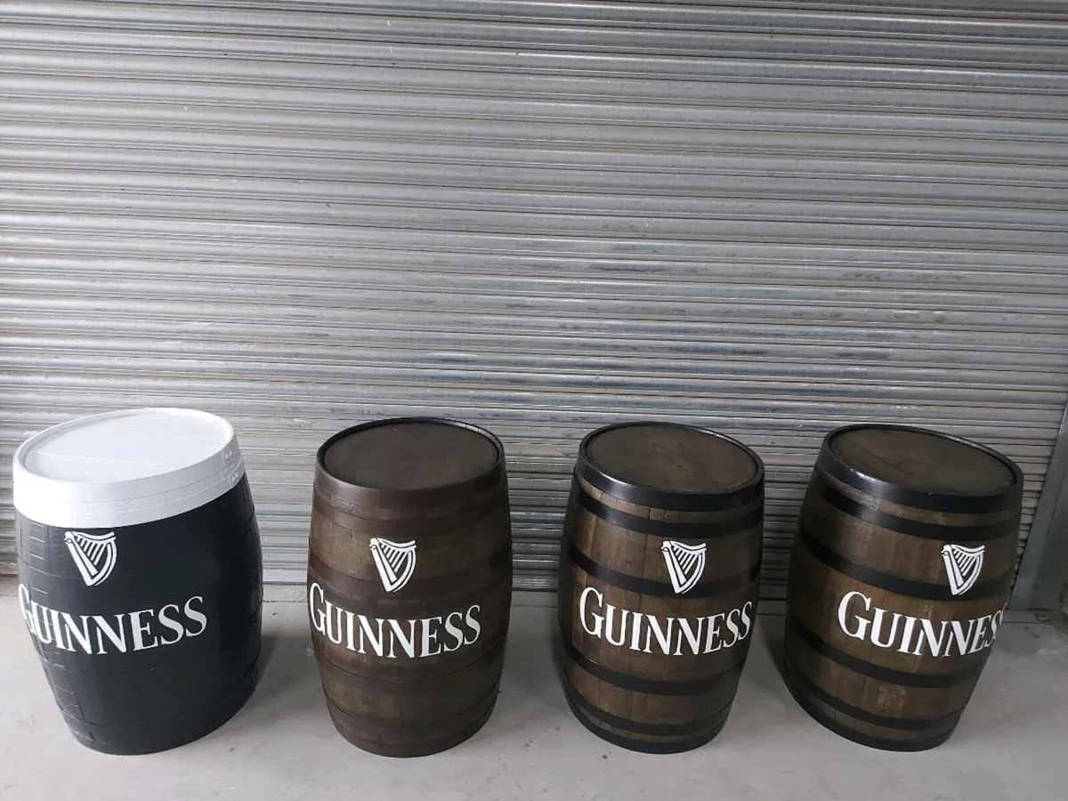 Whiskey barrels - Image 1