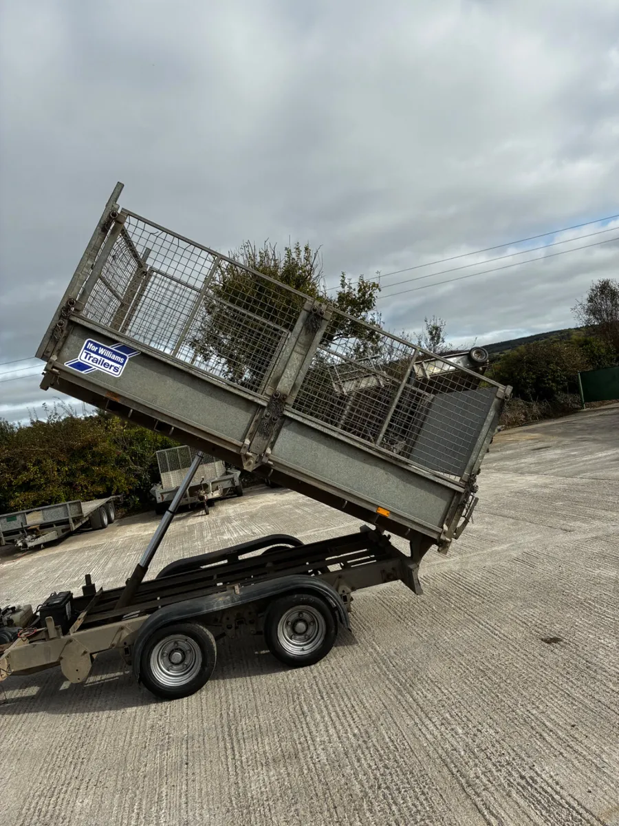 10x5ft 6 Ifor Williams tipping trailer - Image 1