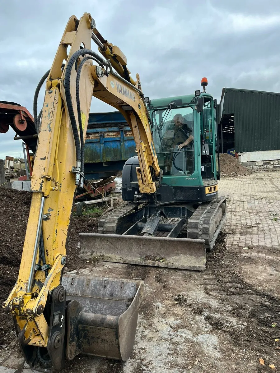 Mini Digger Yanmar ViO 50U - Image 3