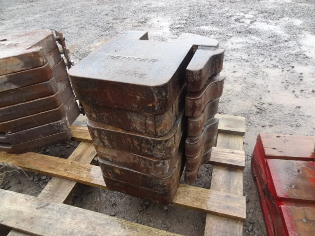 Yanmar 30kg Suitcase Tractor Weights - Image 2
